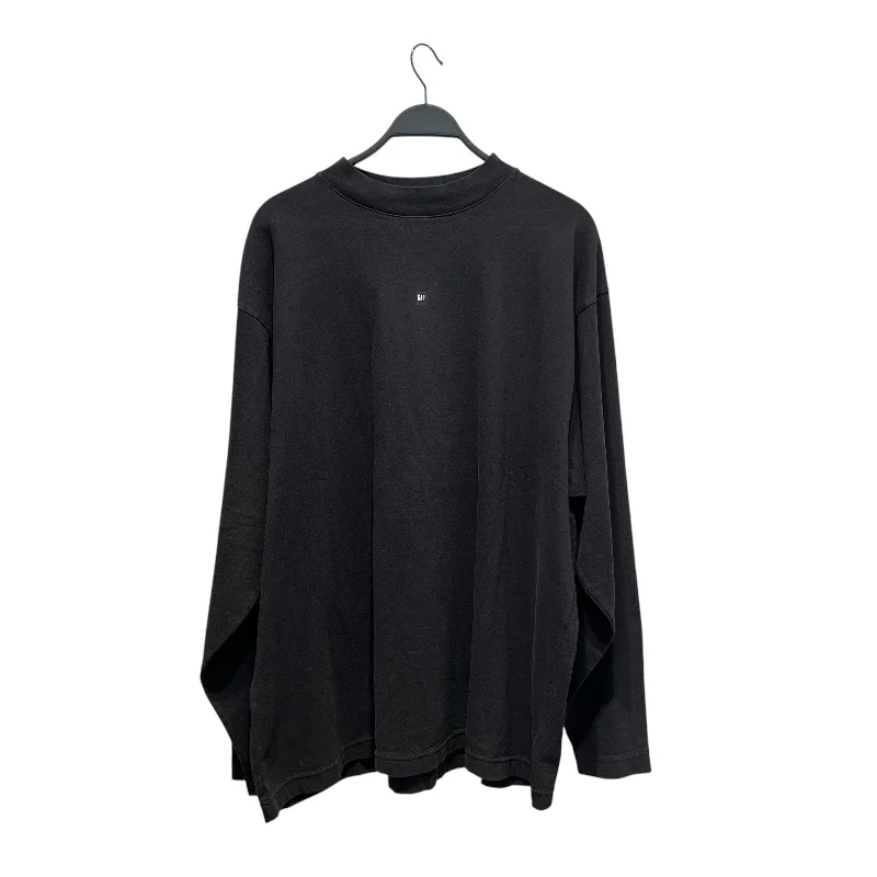 Nightclub Style YEEZY GAP ENGINEERED BY BALENCIAGA/LS T-Shirt/M/Cotton/BLK/