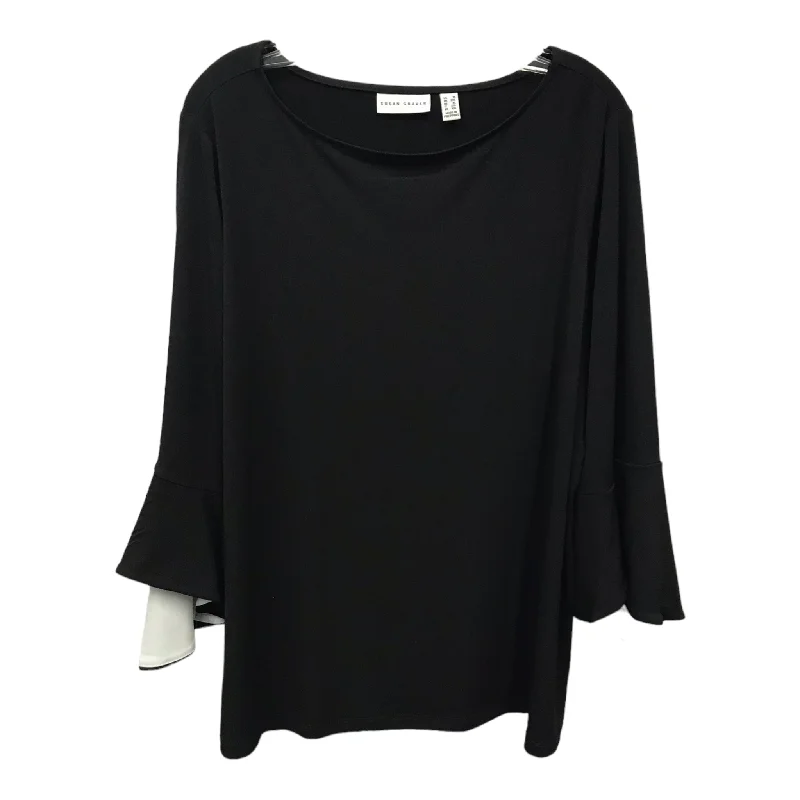 Soft Wear Top Long Sleeve By Susan Graver  Size: 1x