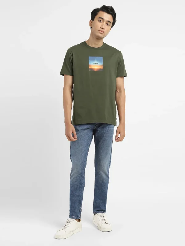 Summer Selection Men's Graphic Slim Fit T-shirt