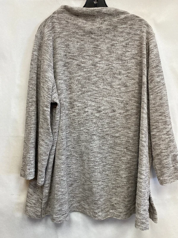 Trendy Casuals Top Long Sleeve By J Jill  Size: 2x