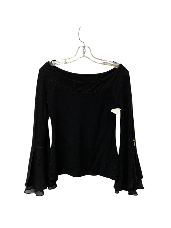New Season Series Top Long Sleeve By White House Black Market In Black, Size: S