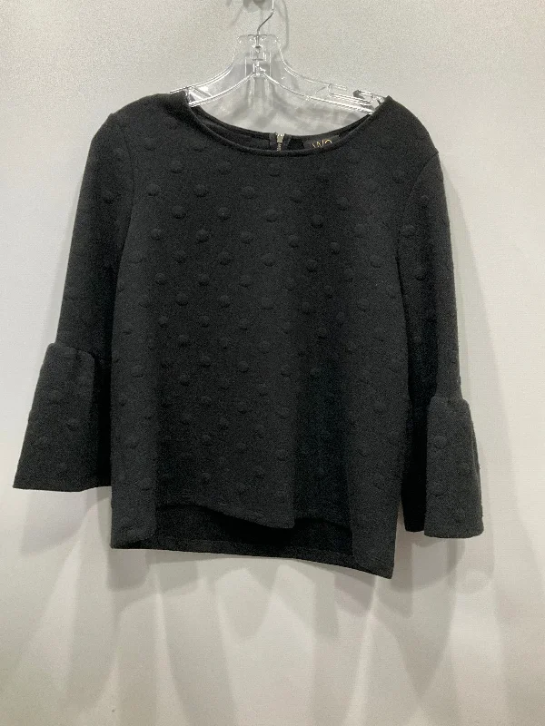 Effortless Comfort Top 3/4 Sleeve By W5 In Black, Size: M