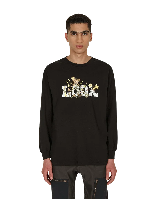 Design Perception Creature Logo Longsleeve T-Shirt Black