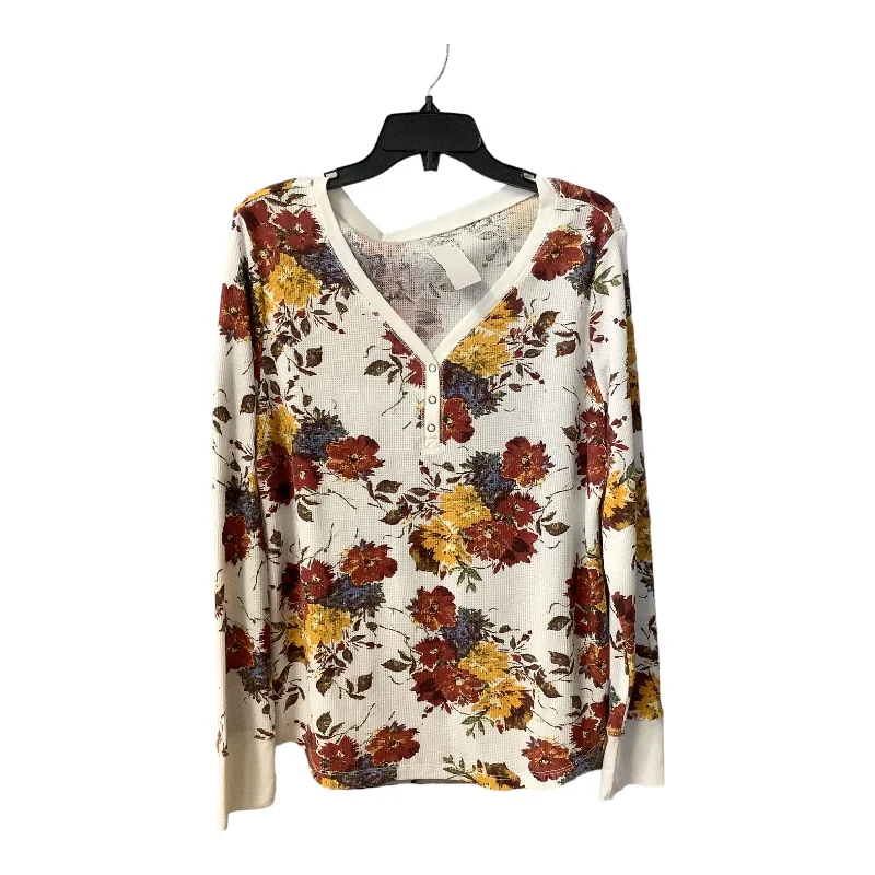 Comfy Pants Top Long Sleeve Basic By Time And Tru  Size: 22