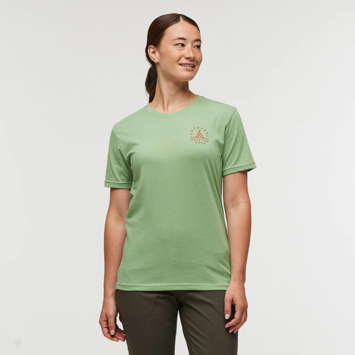 Urban Chic Llama Map Organic T-Shirt (Women's)