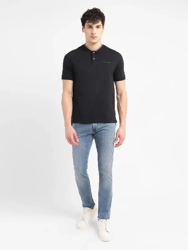 Sweet Breath Men's Solid Slim Fit T-shirt