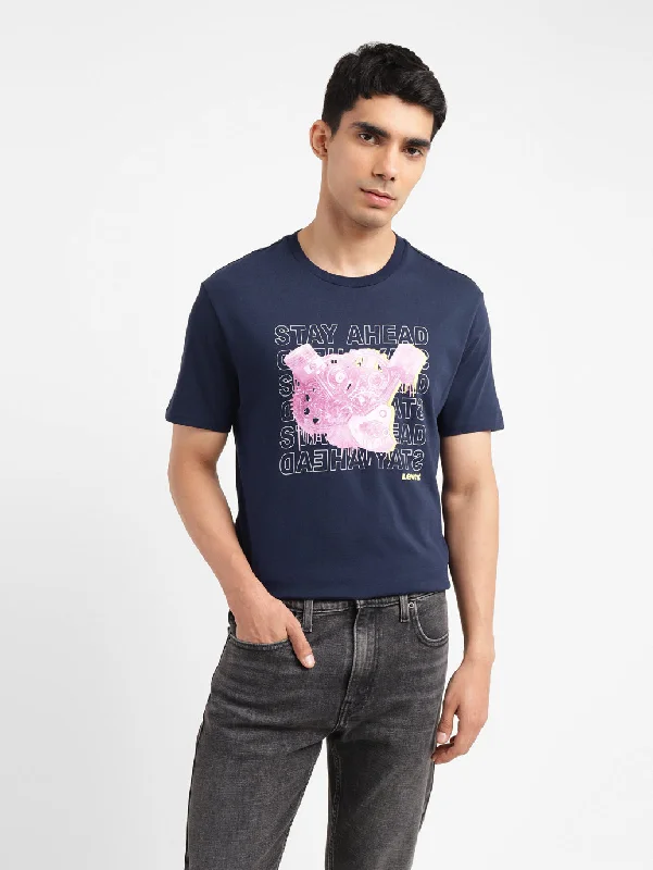 Effortless Dressing Men's Graphic Slim Fit T-shirt