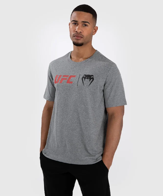 Light Dressing UFC Venum Classic T-Shirt - Grey/Red