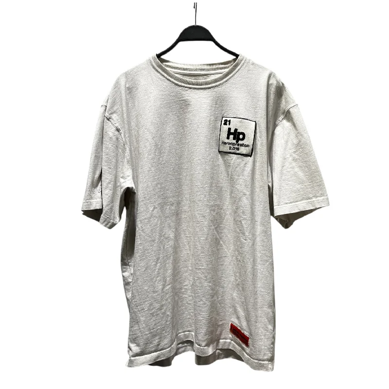Bright Colors HERON PRESTON/T-Shirt/XL/Cotton/WHT/Graphic/