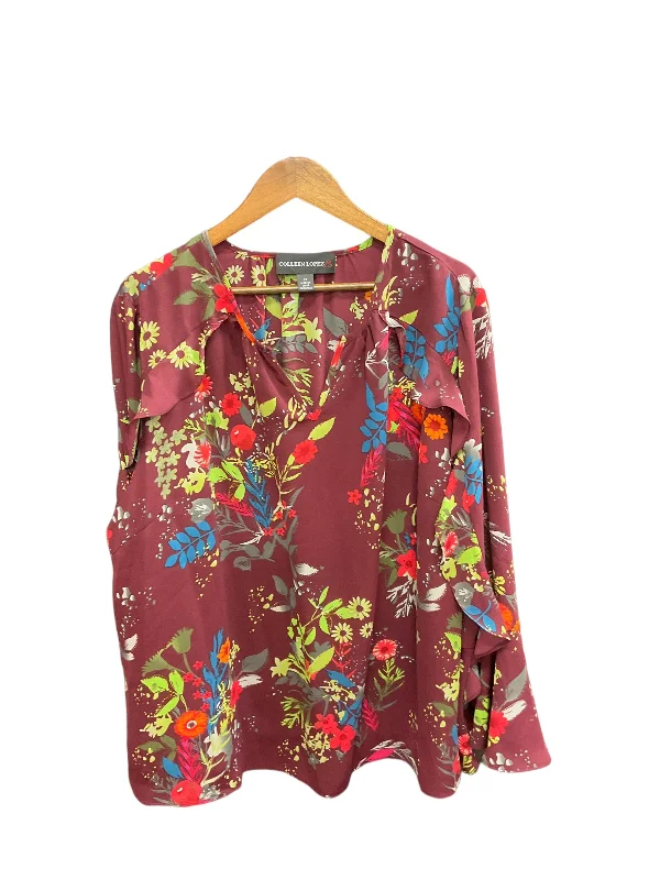 Comfortable Fashion Top Long Sleeve By Clothes Mentor  Size: 2x