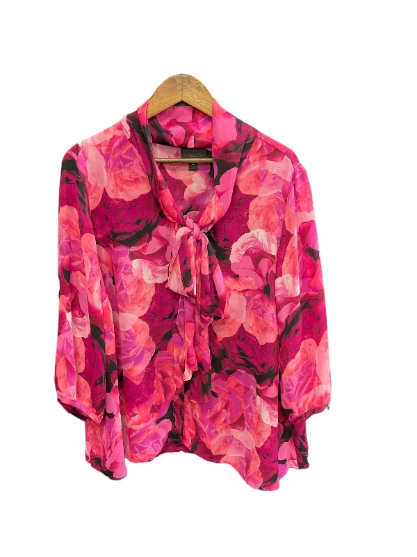 Effortless Elegance Top Long Sleeve By Worthington O  Size: 2x