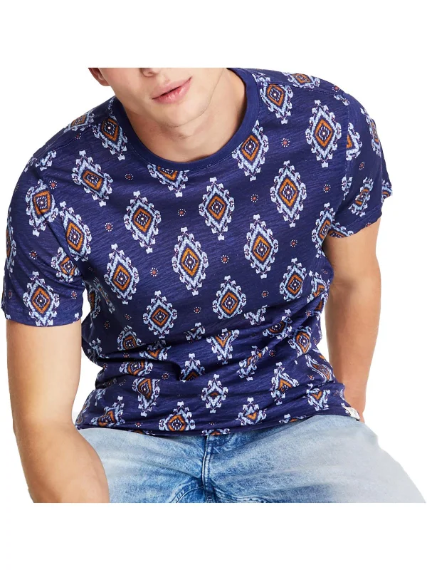 Celebrity Style Jones Mens Cotton Crewneck T-Shirt