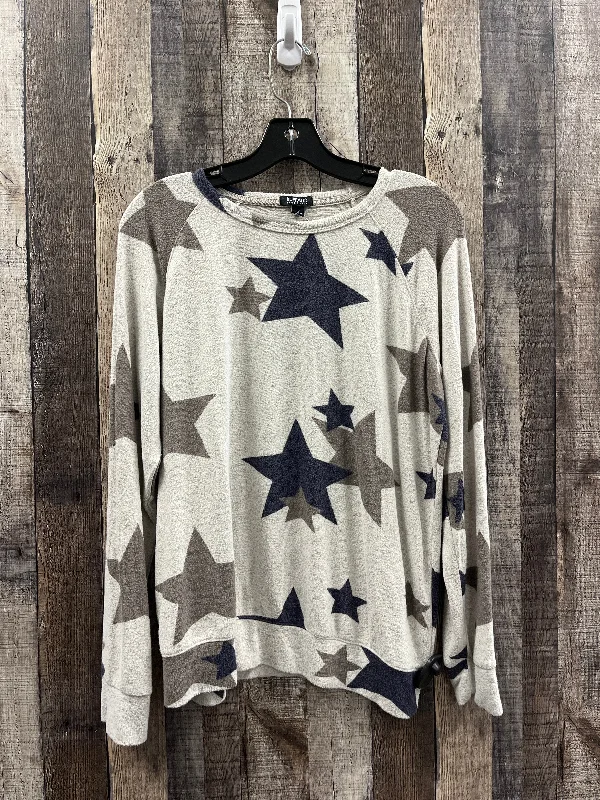 Warm Wear Top Long Sleeve By Buffalo David Bitton In Brown, Size: M
