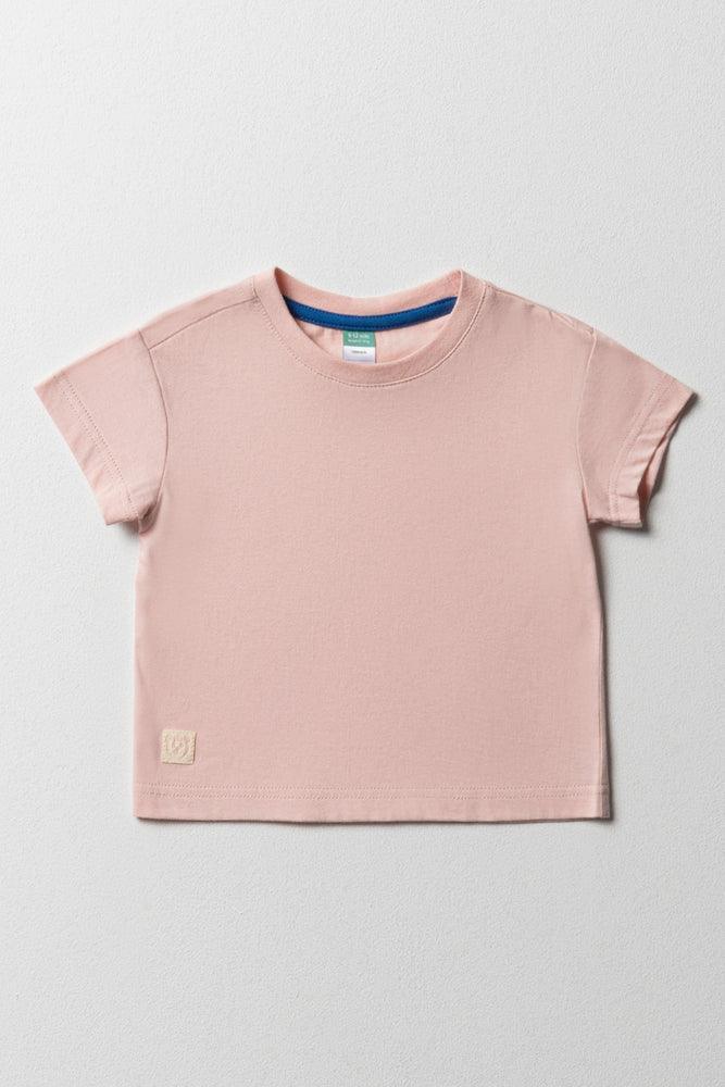 Fresh And Simple Crew neck t-shirt pink