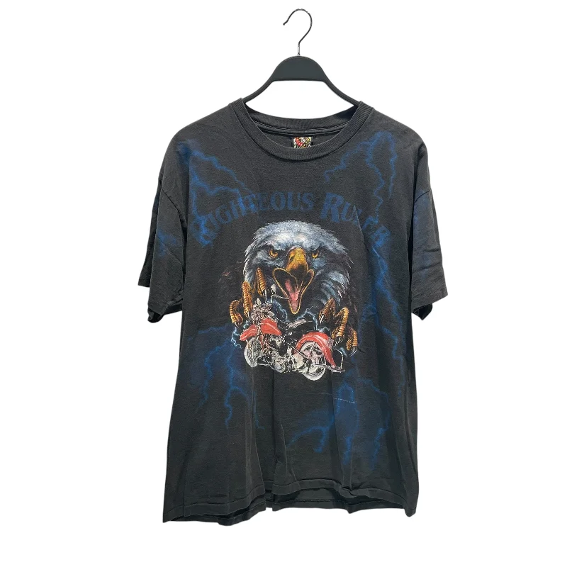 Spiritual Vitality HARLEY DAVIDSON/T-Shirt/XL/Cotton/GRY/Righteous Ruler Lightning SS