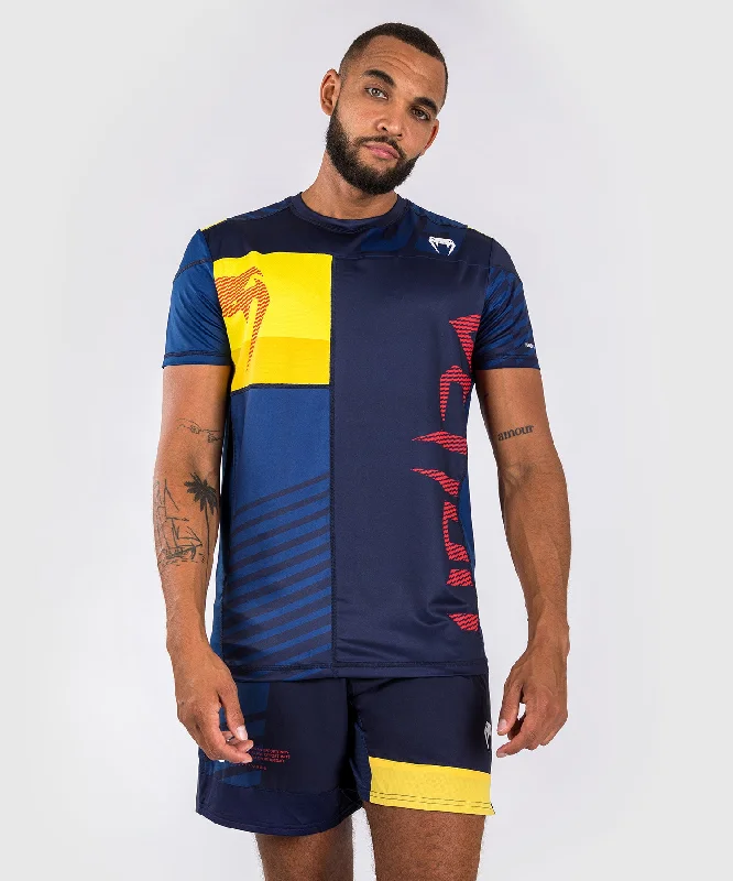 Cozy Pants Venum Sport 05 Dry Tech T-shirt - Blue/Yellow