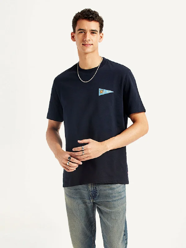 Sexy Fun Men's Solid Crew Neck T-shirt