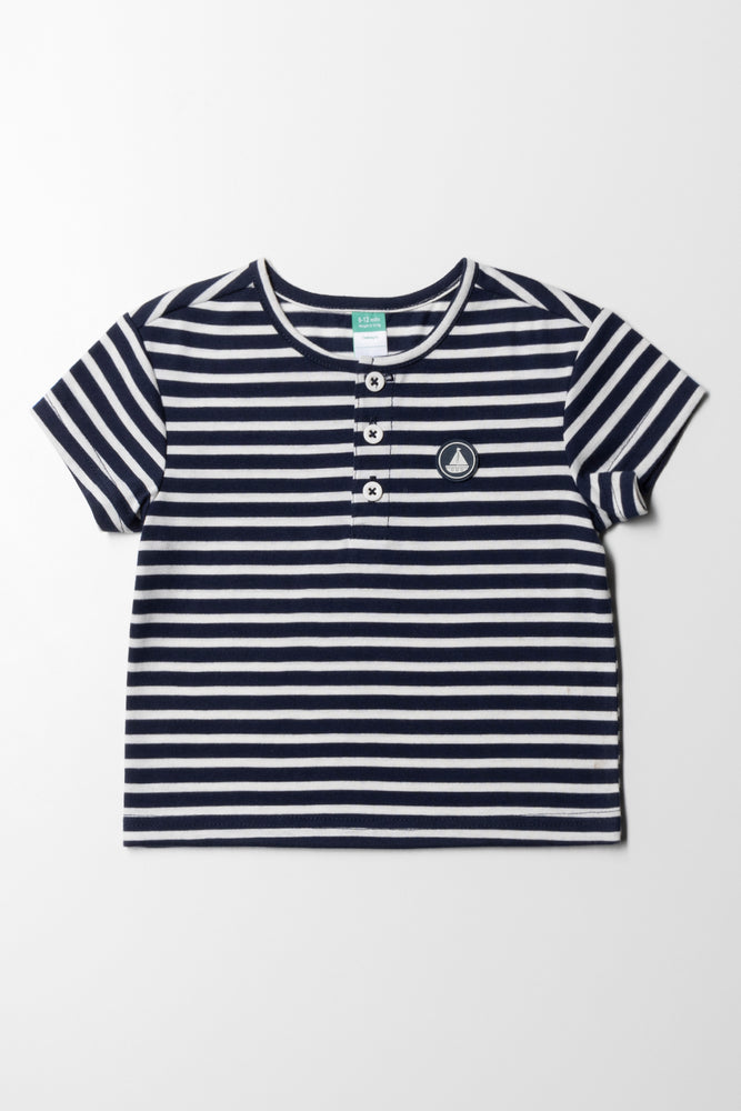 Classic And Versatile Henley T-Shirt