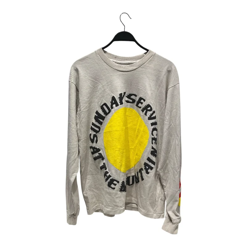 Chic Outfits CACTUS PLANT FLEA MARKET/LS T-Shirt/L/Cotton/CRM/Sunday Service Flame LS