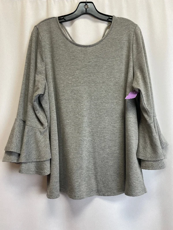 Relaxed Wear Top Long Sleeve By Lane Bryant  Size: 1x