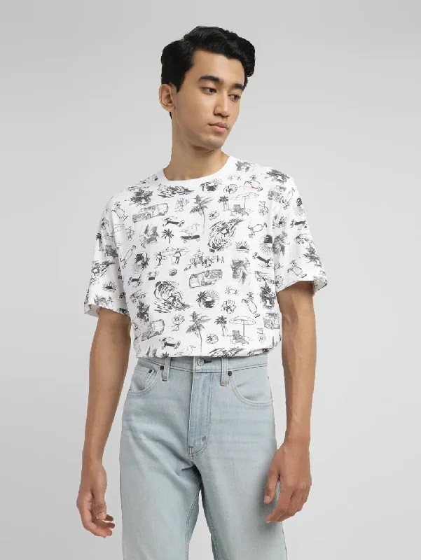 High-end Sense Men's Conversational Slim Fit T-shirt