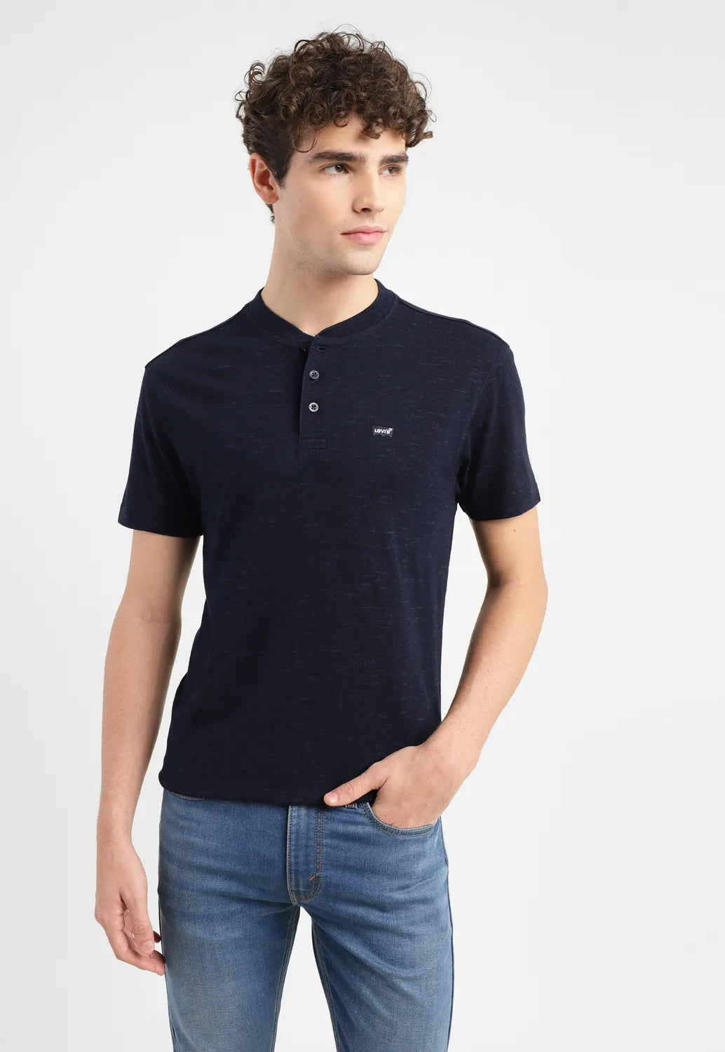 Trendy Casuals Men's Solid Slim Fit T-shirt