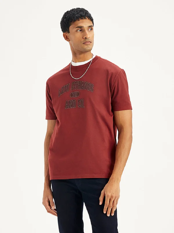 Beautiful Romance Men's Typographic Print Regular Fit T-shirt
