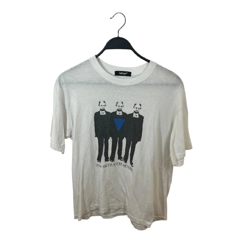 Relaxed Clothing UNDERCOVER/T-Shirt/FREE/Cotton/WHT/Graphic/UCW1891