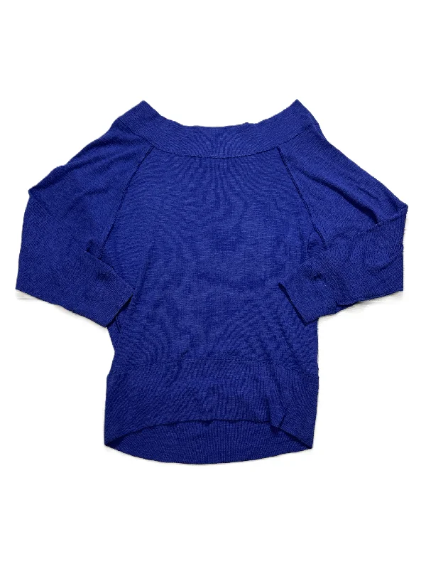 Comfortable down Top Long Sleeve By We The Free In Purple, Size: M