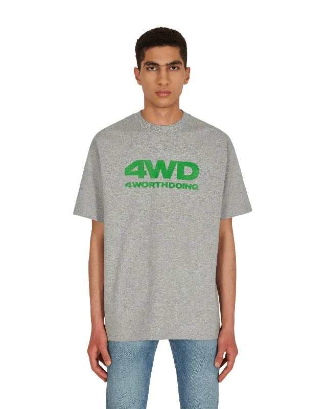 Soft Knitwear Logo T-Shirt Grey