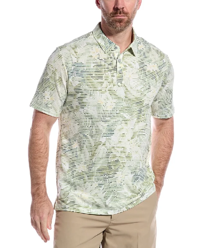 Versatile Style Tommy Bahama Costa Wave Lush Lines Polo Shirt