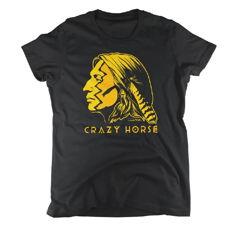 Cozy Outfit Crazy Horse Ladies Graphic Tees