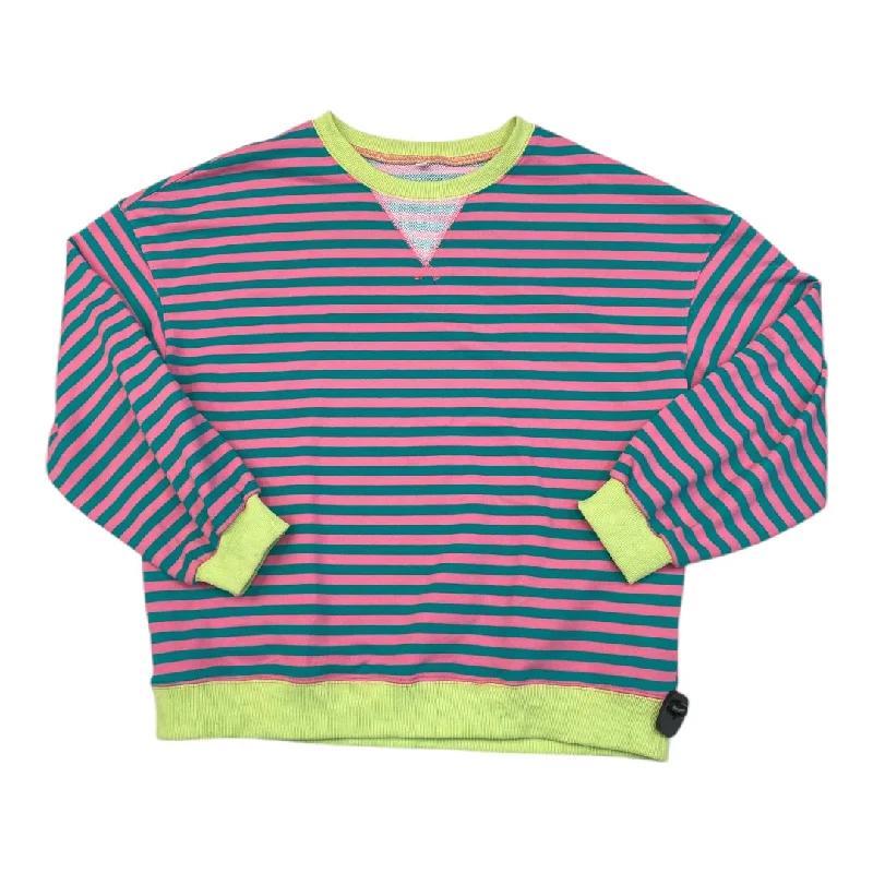 Comfortable Looks Top Long Sleeve By Cmc In Multi-colored, Size: L