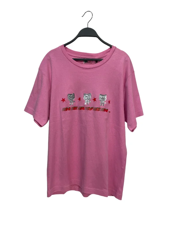 Warm Wear Heaven By Marc Jacobs/Kiko Kostadinov/T-Shirt/M/Cotton/PNK/Graphic/3 CHROME BEARS