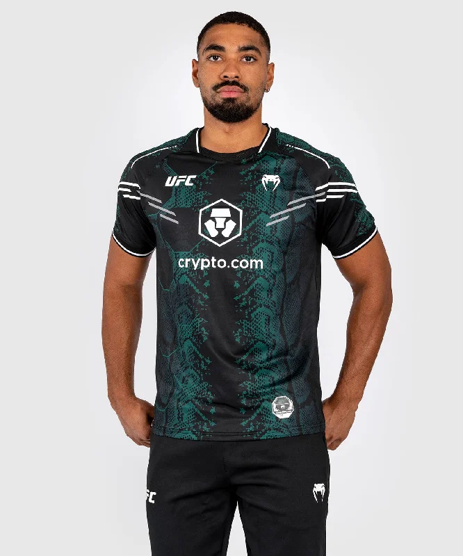 Relaxed Fashion UFC Adrenaline by Venum Authentic Fight Night Men’s Jersey - Emerald Edition - Green/Black