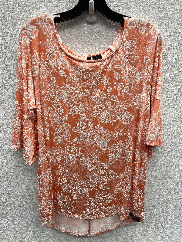 Stylish Comfort Top 3/4 Sleeve By New Directions  Size: 1x