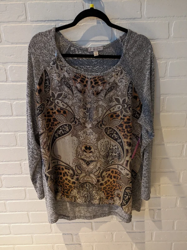 Quality Tailoring Top Long Sleeve By Dressbarn  Size: 1x