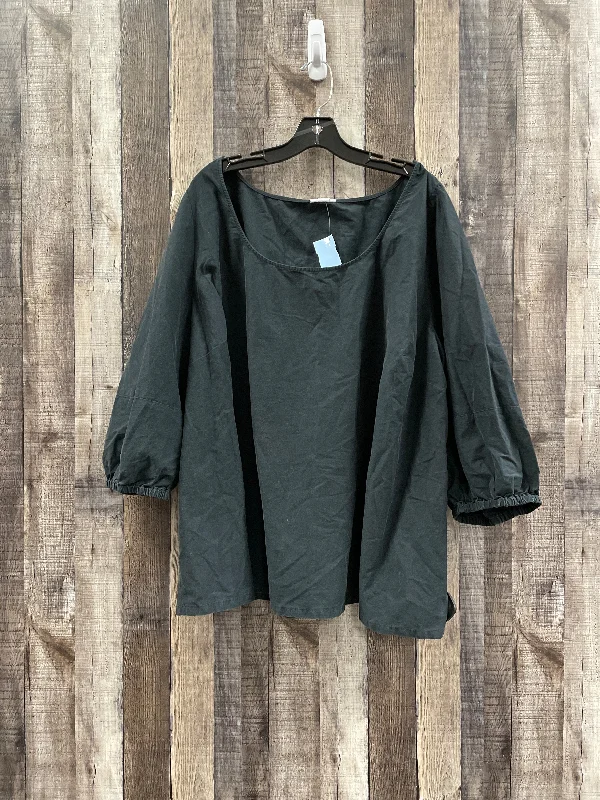 Classic Items Top Long Sleeve By Ava & Viv  Size: 4x
