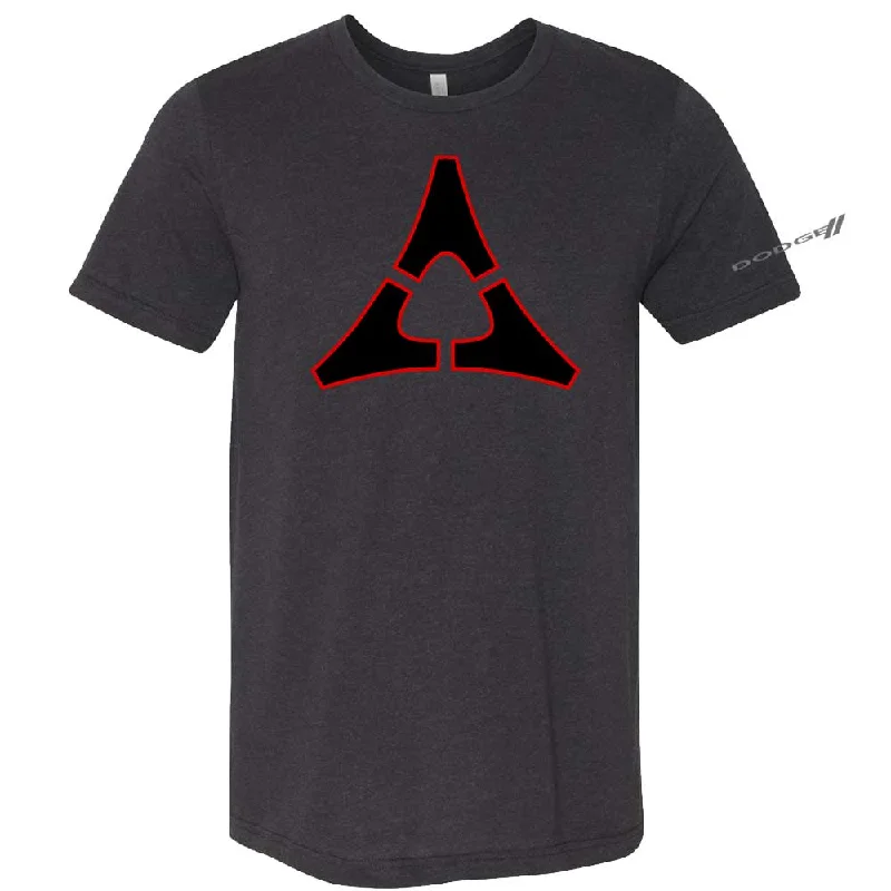 Easygoing Style Mens Dodge Fratzog T-shirt - Heather Black Triblend