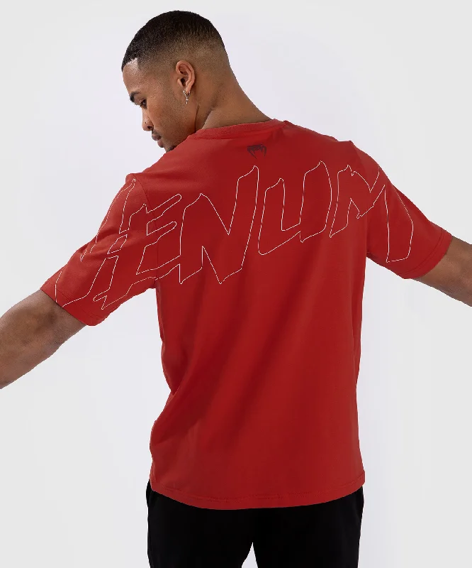 Exclusive Customization Venum Snake Print T-Shirt - Red