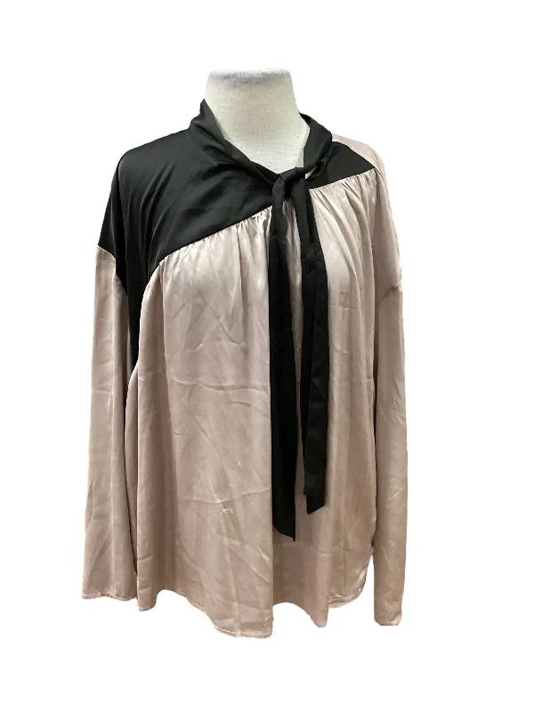Comfy Chic Top Long Sleeve Basic By Eloquii  Size: 2x
