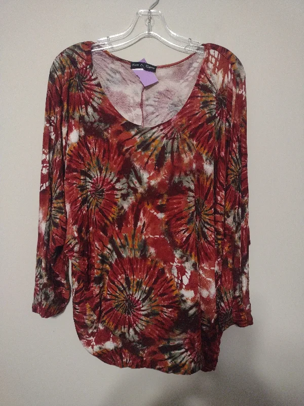 Cozy Vibes Top Long Sleeve By Kim & Cami  Size: 2x