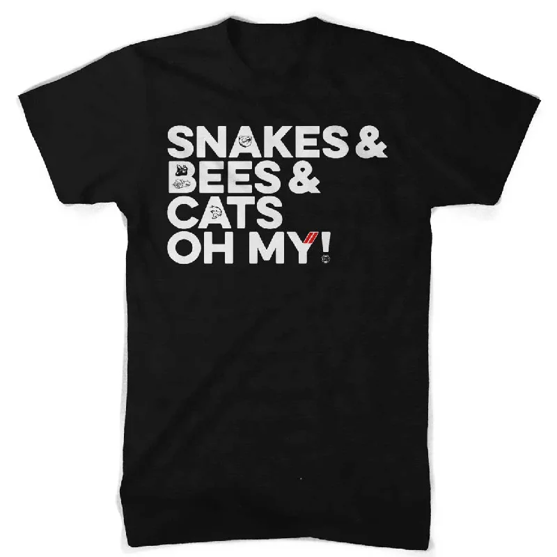Comfy Chic Mens Dodge “Oh My!” T-shirt (Black)