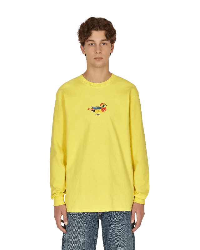 Weekend Wear Duck Longsleeve T-Shirt Yellow
