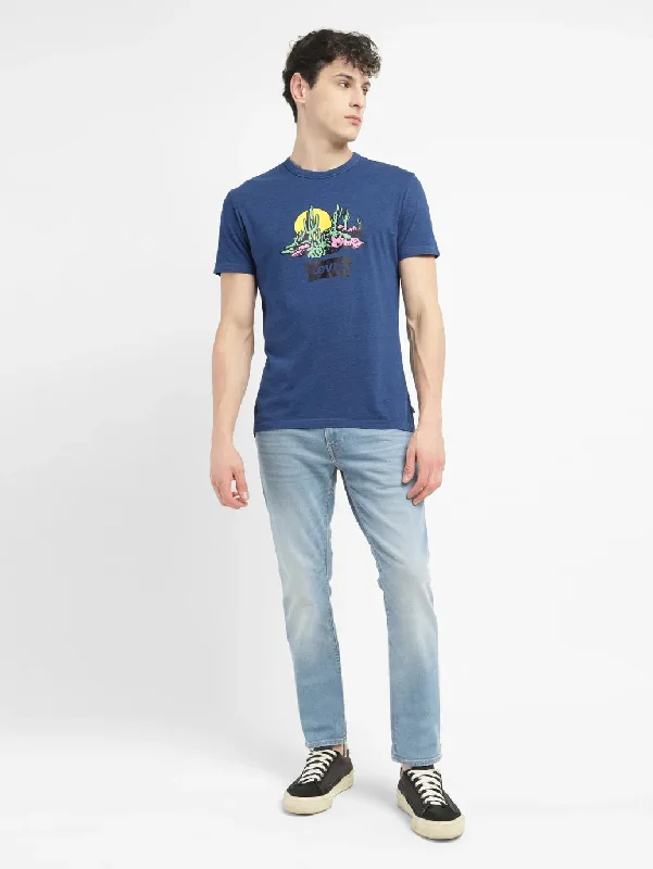 Lounge Wear Men's Graphic Slim Fit T-shirt