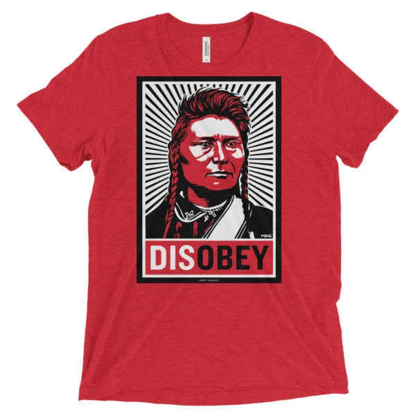 Minimal Comfort Cheif Joseph DISOBEY Triblend Graphic T-Shirt