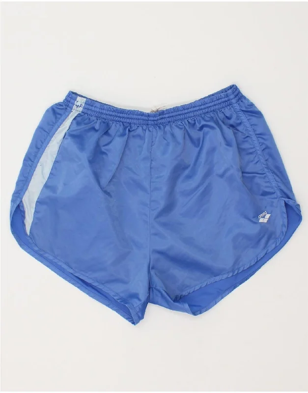 Sports Cool ARENA Girls Sport Shorts 5-6 Years Blue Colourblock Polyamide