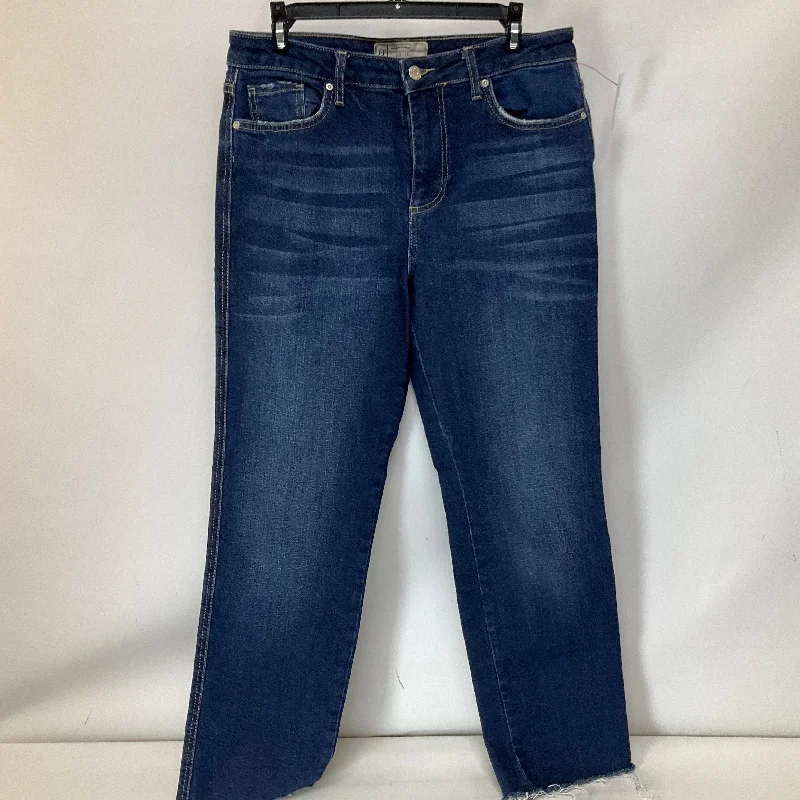 Breezy Comfort Jeans Straight By Free People In Blue Denim, Size: 28