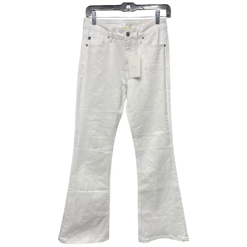Easy Chic Jeans Flared By Kancan In White, Size: 4