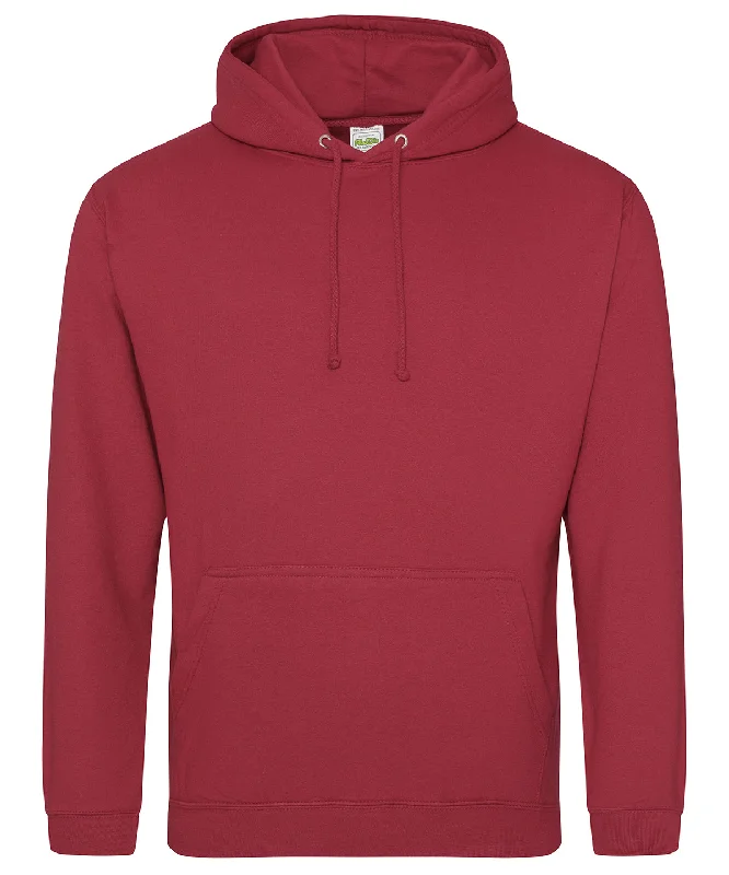 Minimal Classic Brick Red - College hoodie